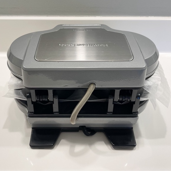 Hamilton Beach Home Electric Dual Breakfast Sandwich Maker Machine with Timer - Picture 7 of 10